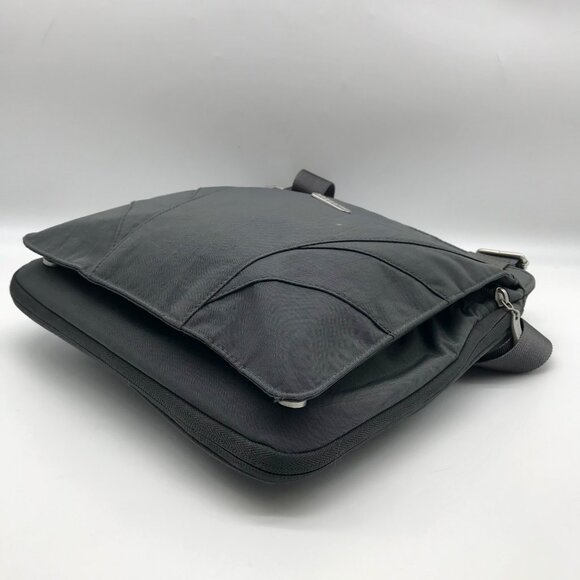 Baggallini Gray Nylon North South Crossbody - Picture 8 of 12